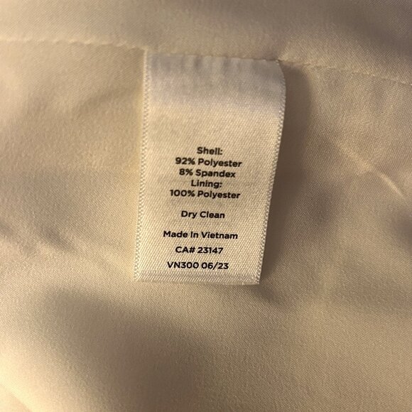 NWT Talbots Ivory Jacket, Size 16 - Picture 5 of 7